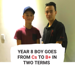 Year 8 Boy Goes From C's to B+ in 2 terms