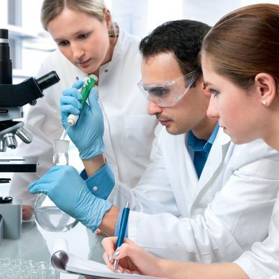 How to get an A in Biology - Year 12 Students Examine a Sample